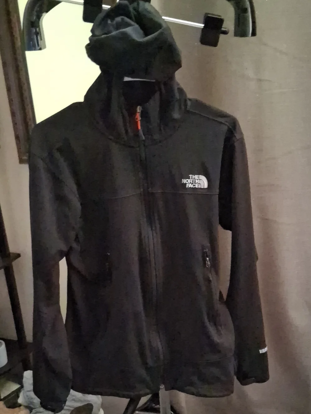 The North Face Men's Black Hooded Softshell Jacket